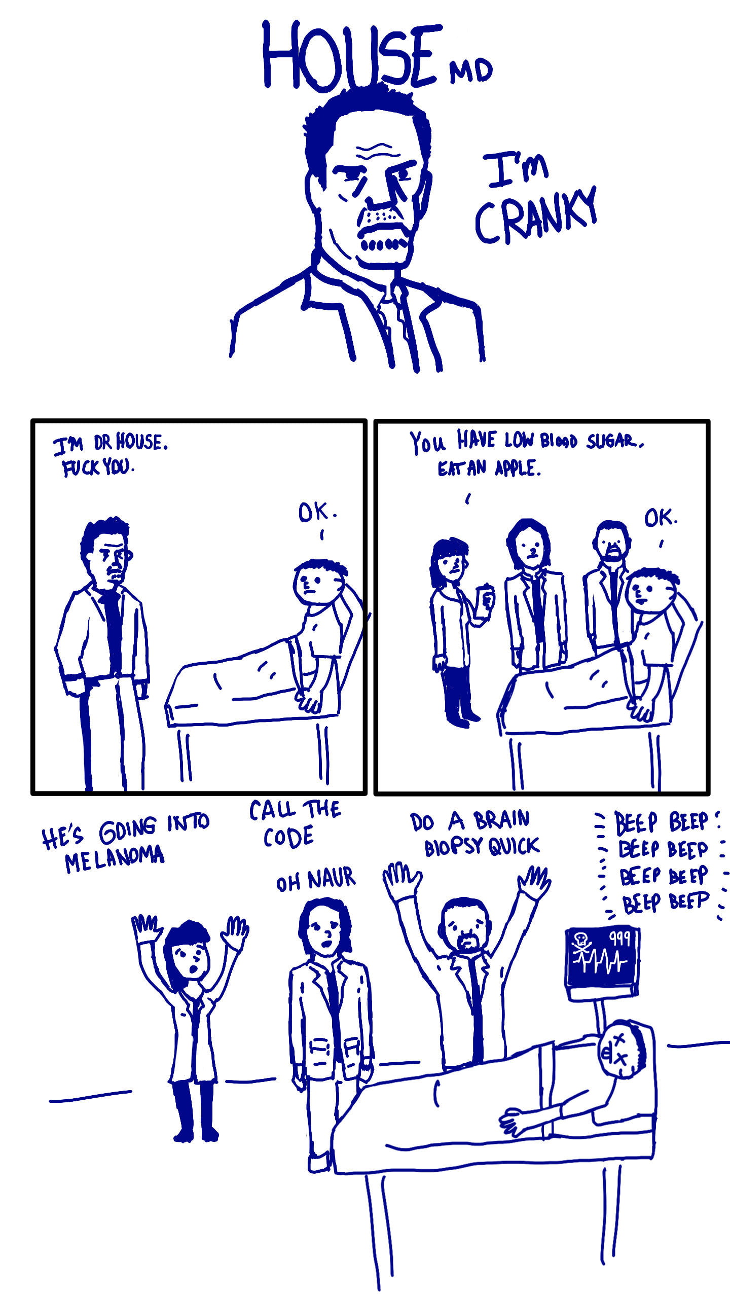 House and friends solve another mystery 